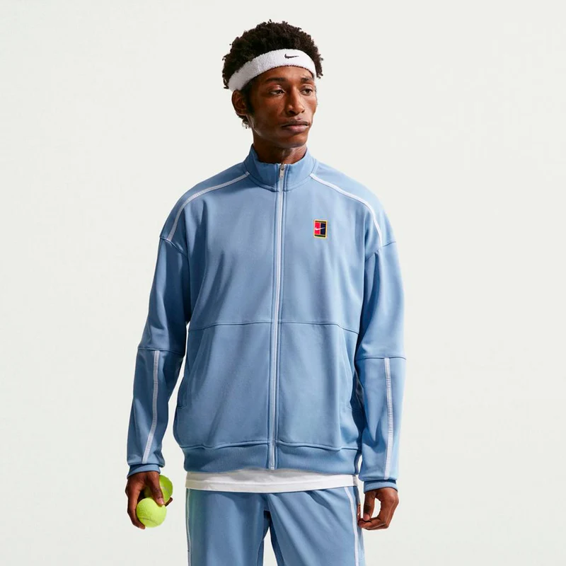 Jannik Sinner Court Heritage Trainingsjacke Herren - hellblau