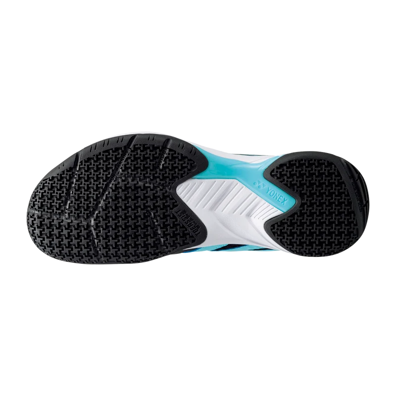 Yonex Power Cushion Cascade Accel Wide Badminton Shoes (Black/Ice Blue)