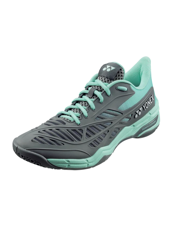 Yonex Power Cushion Cascade Drive Unisex Badminton Shoes (Gray/Pale Green)