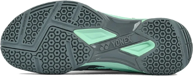 Yonex Power Cushion Cascade Drive Unisex Badminton Shoes (Gray/Pale Green)