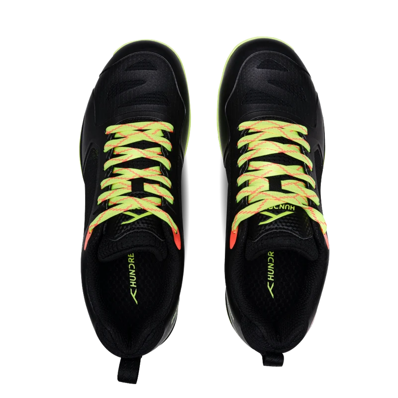 Hundred Beast Armor PBX Badminton Shoes (Black/Lime/Orange)