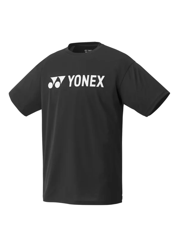 Yonex YM0024 Club/Team Men's Crew Neck T-shirt (Black)