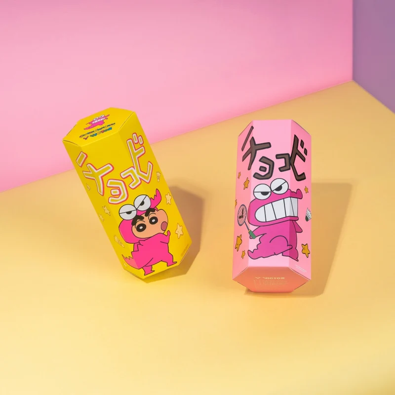 Victor x Crayon Shin Chan New CarbonSonic Synthetic Shuttlecocks (1 Tube, 3 Pcs)