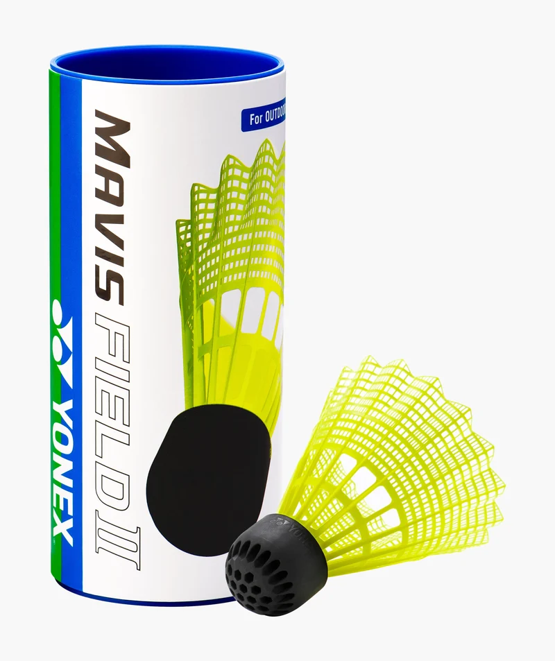 Yonex Mavis Field II Nylon Shuttlecock (Pack of 3 Shuttles)