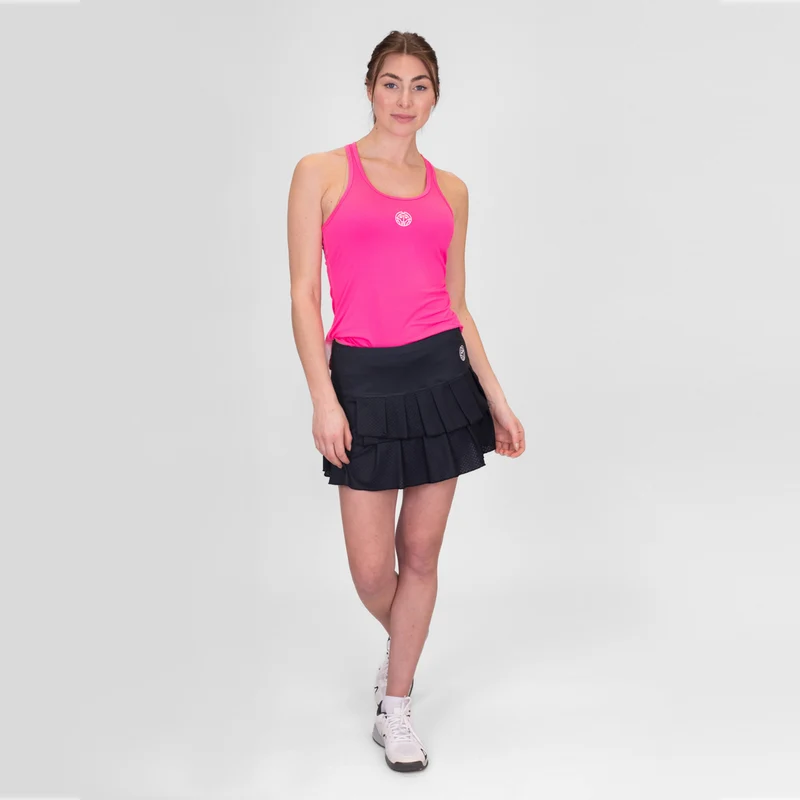 Crew Pleated Rock Damen-Schwarz