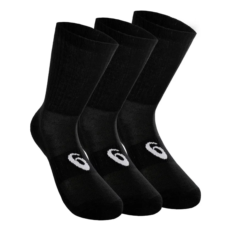 Crew Sportsocken 3er Pack-Schwarz,Weiß