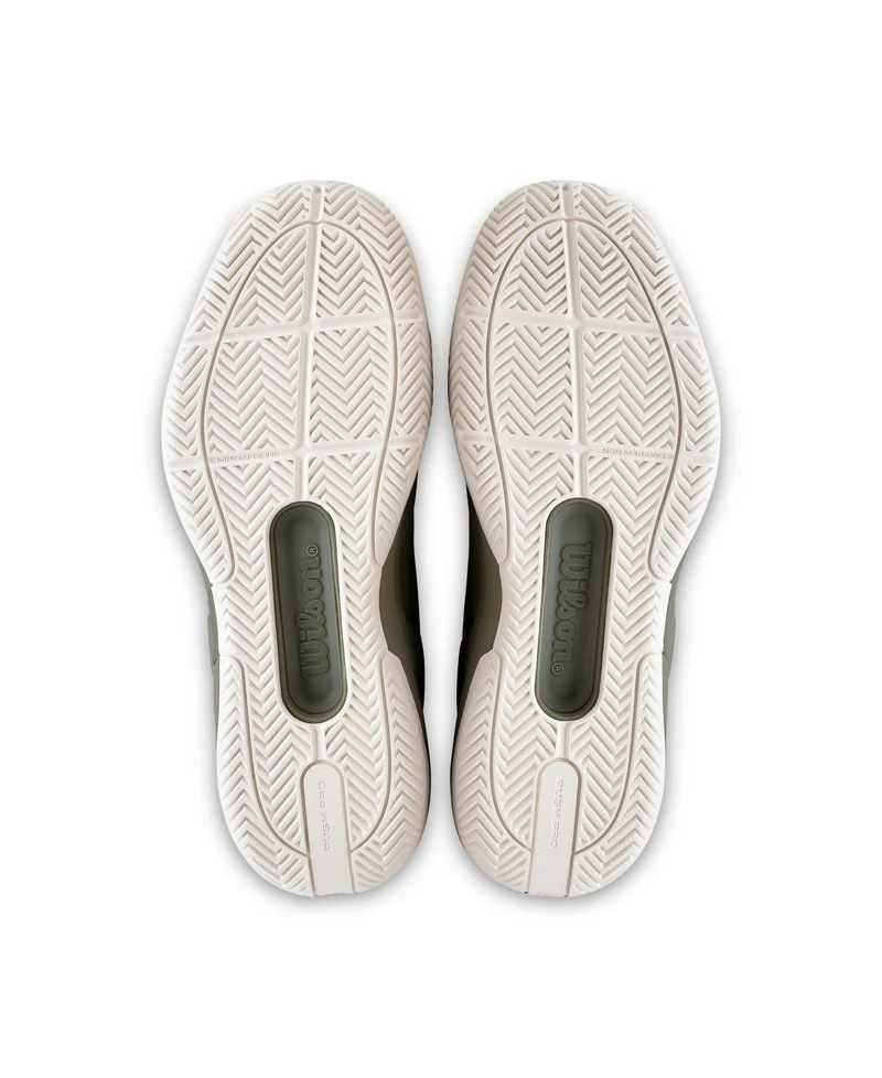 Wilson Rush Pro 5 All Court Tennis Shoes (Mens) - Vetiver/Tofu/Caramel Cafe