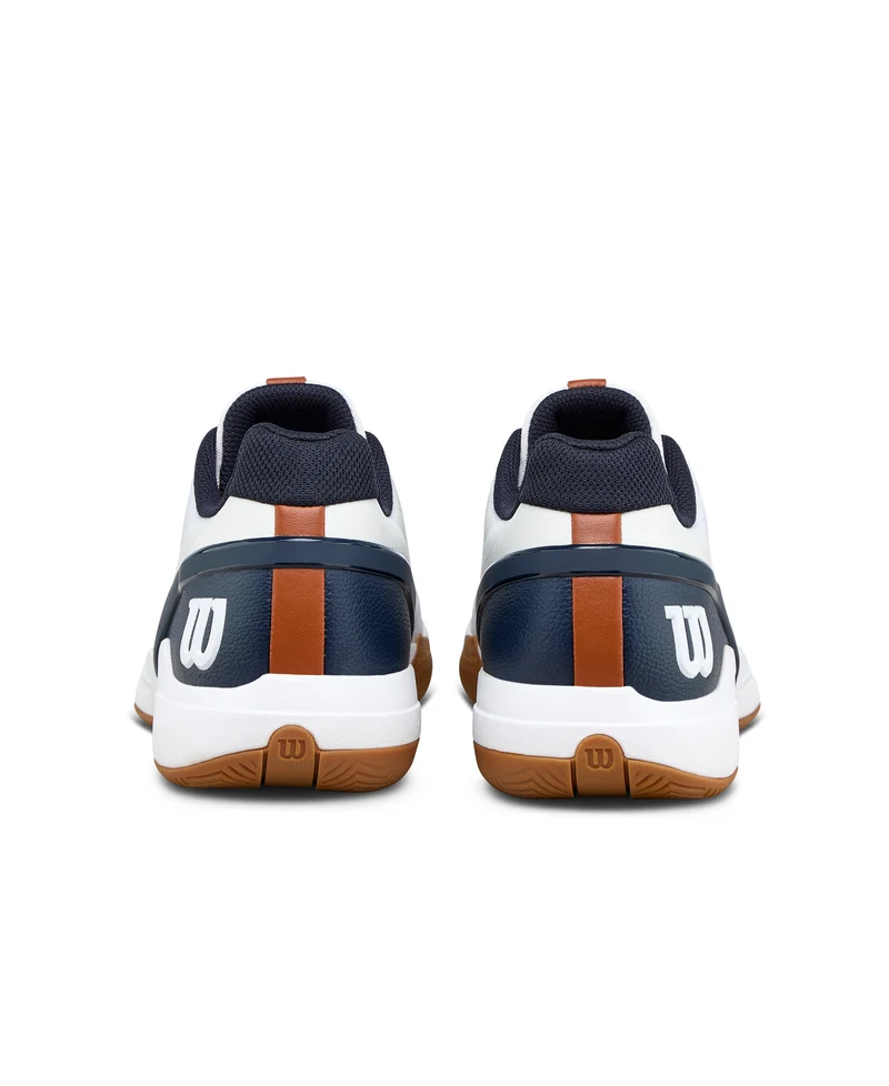 Wilson Rush Pro 5 Clay Clay Court Tennis Shoe (Mens) - White Navy