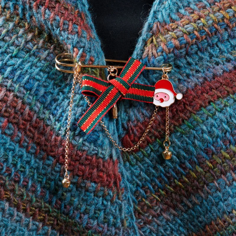 Christmas Shawl Pin