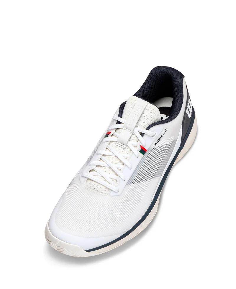 Wilson Rush Lite Clay Court Tennis Shoe (Mens) - White/Navy