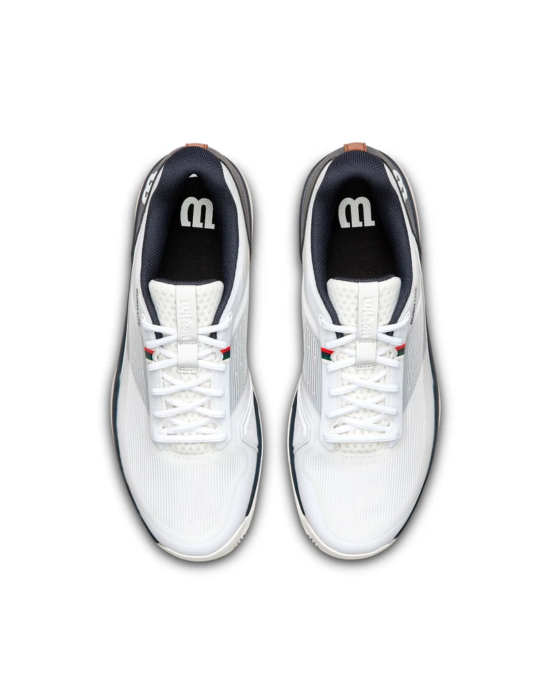 Wilson Rush Lite Clay Court Tennis Shoe (Mens) - White/Navy