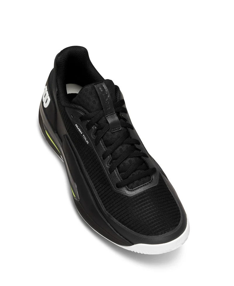 Wilson Rush Tour 5 Clay Court Tennis Shoe (Mens) - Black/White
