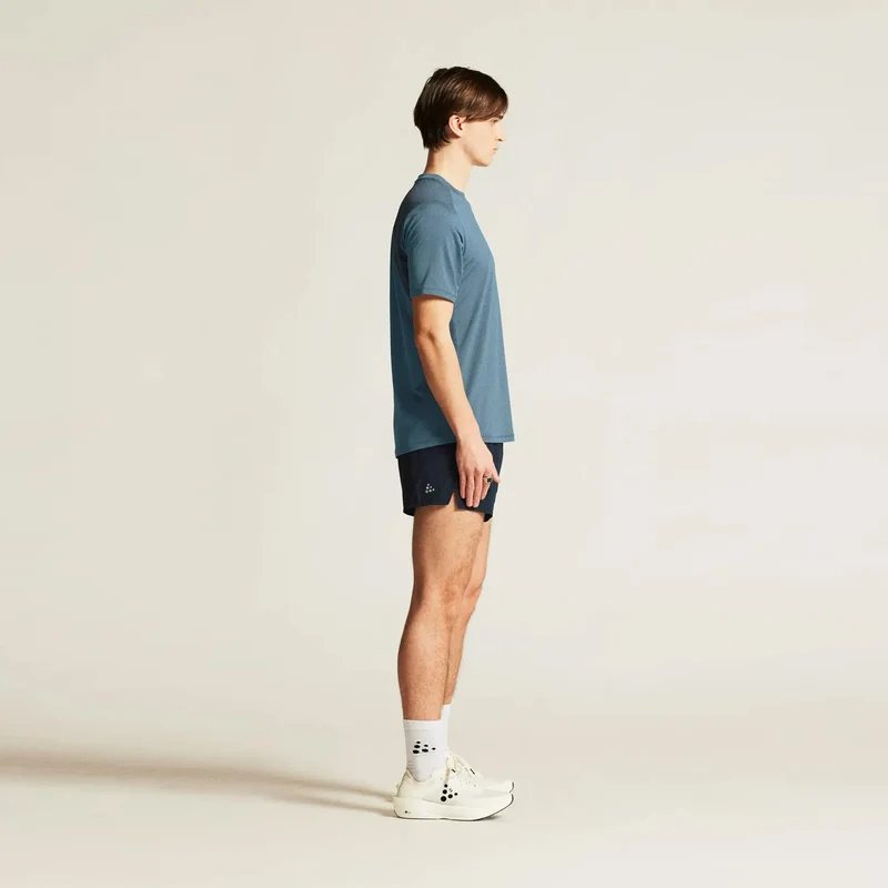 ADV Essence Laufshirt Herren - blau