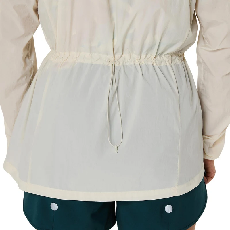 Road Packable Laufjacke Damen - creme