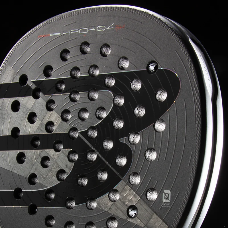 Bullpadel Padelracket Hack 04 Hybrid 26 Testracket Outlet