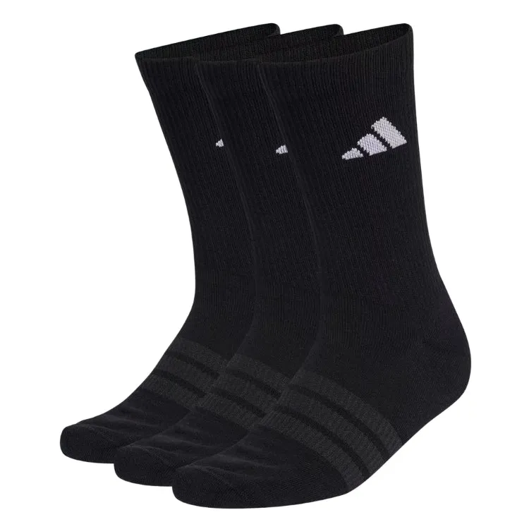 Adidas Essential Crew Sportsokken Zwart 3 Paar