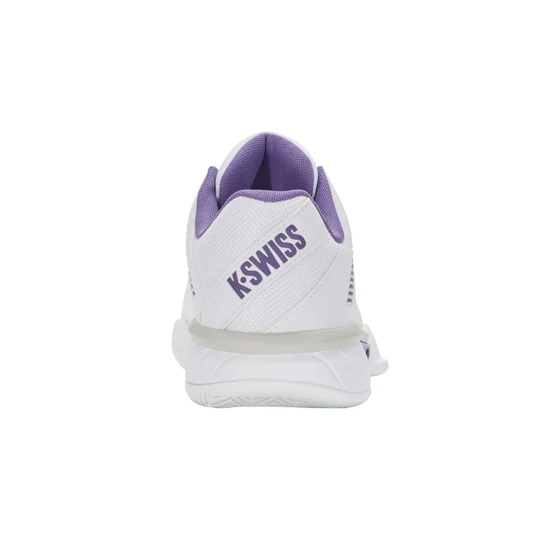 K-Swiss Express Light 3 All Court Tennis Shoe (Ladies) - White/Purple Haze/Lunar Rock