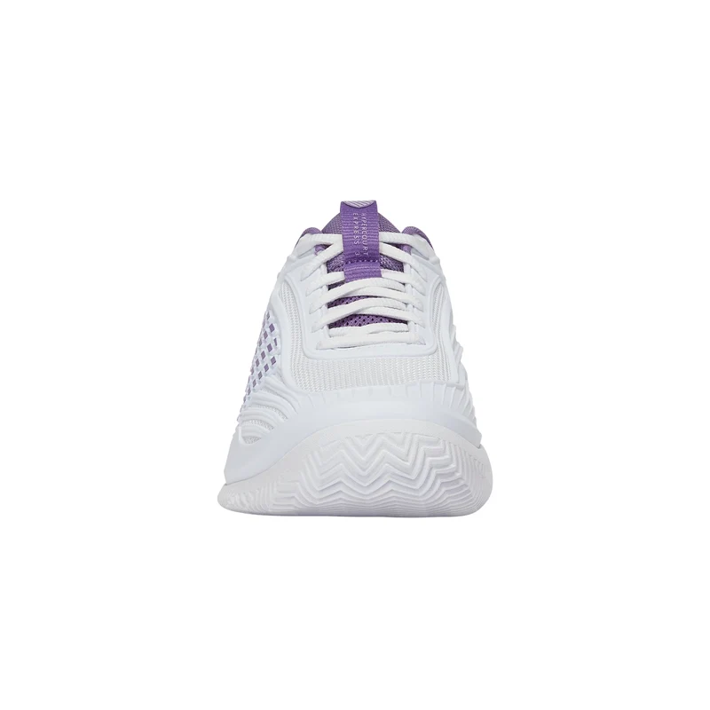 K-Swiss Hypercourt Express 3 Clay Court Tennis Shoe (Ladies) - White/Purple Haze/Lunar Rock