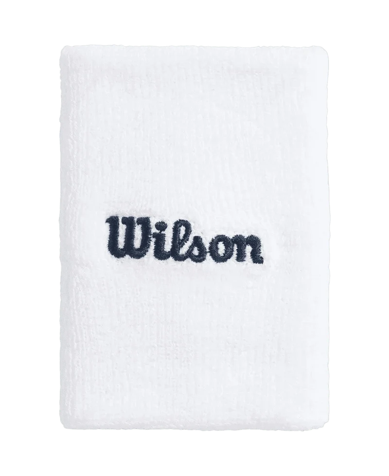 Wilson Wide Terry Schweißband Weiß