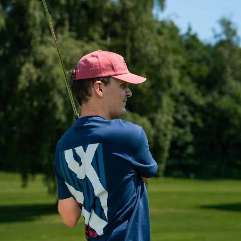 Vice Dad Cap Washed Out Red