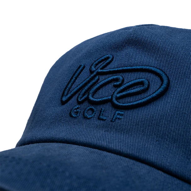 Vice Dad Cap Washed Out Blue