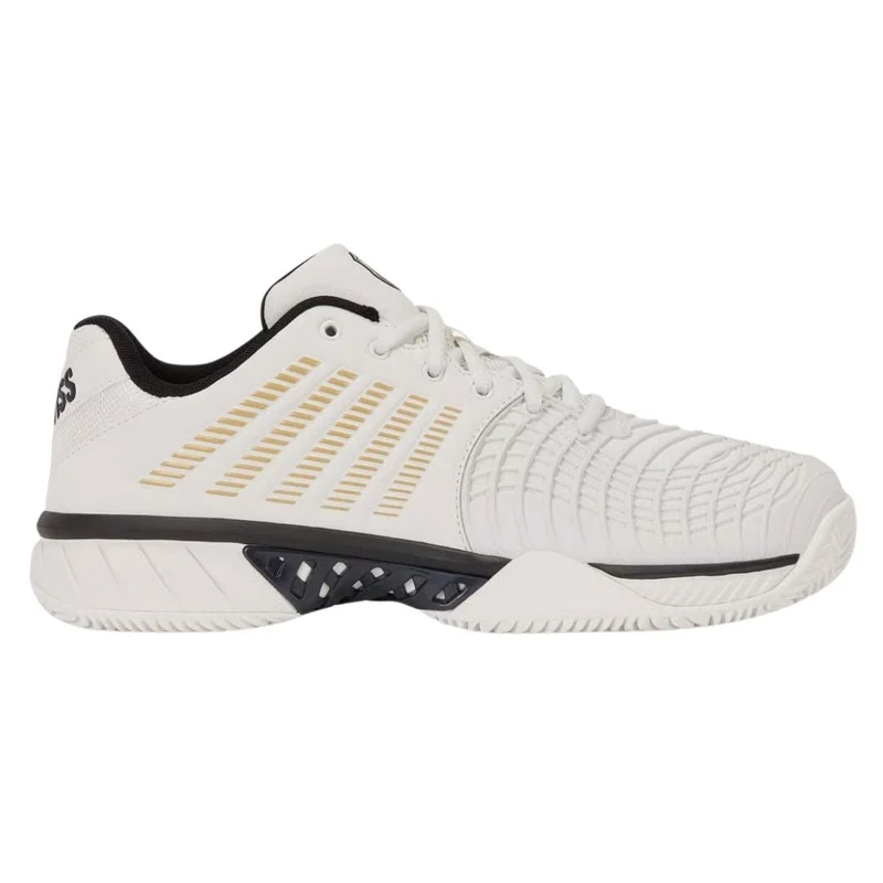 K-Swiss Express Light 3 Clay (Blanc de Blanc/Moonless Night/Gold)