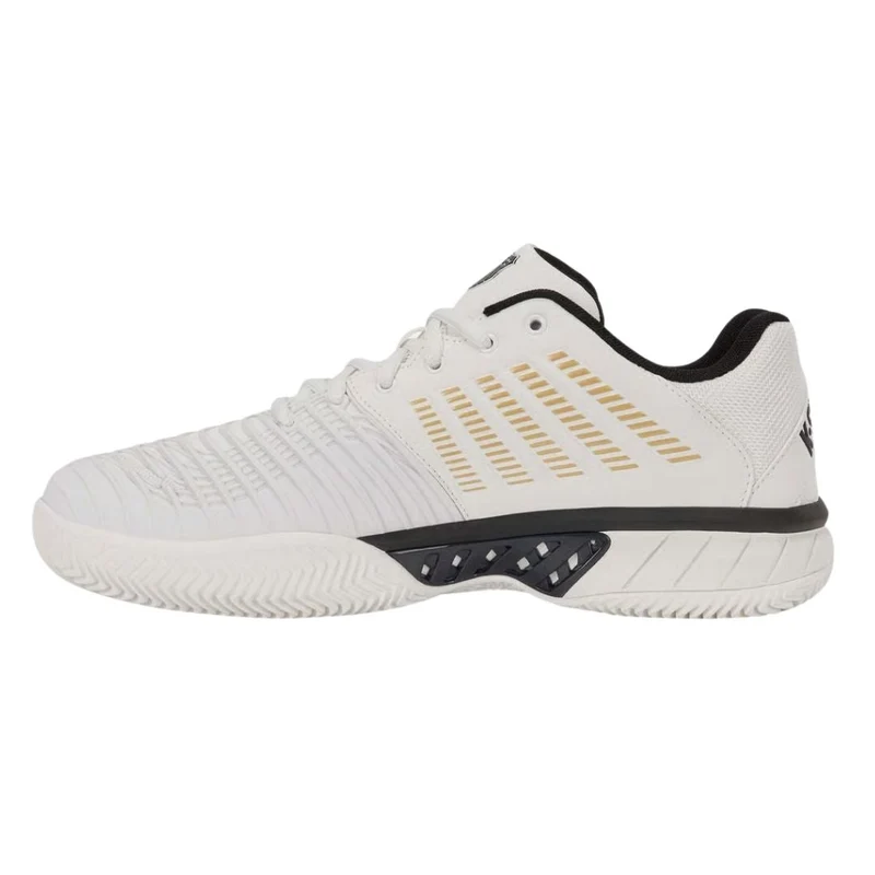 K-Swiss Express Light 3 Clay (Blanc de Blanc/Moonless Night/Gold)