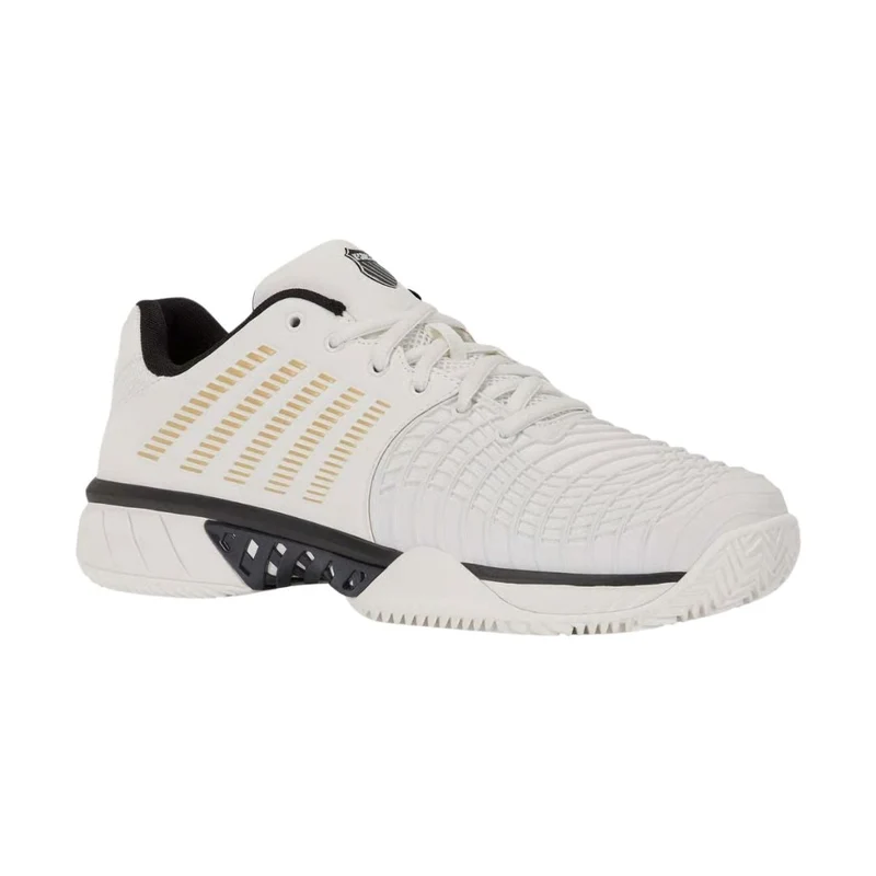 K-Swiss Express Light 3 Clay (Blanc de Blanc/Moonless Night/Gold)
