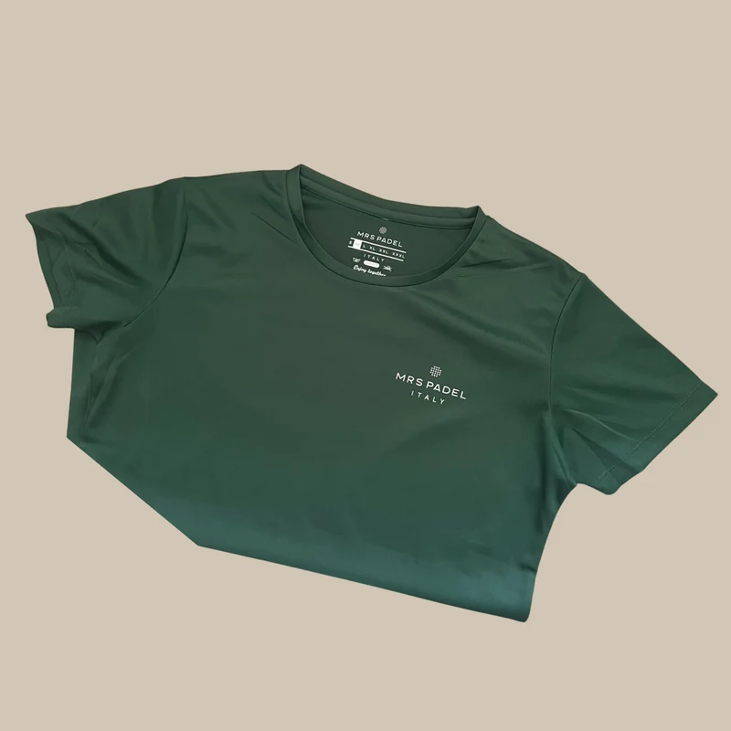 Mrs Padel Shirt Donkergroen