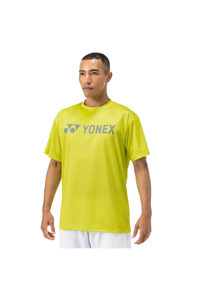 Yonex YM0046 Practice Unisex Crew Neck T-Shirt (Lime Yellow)