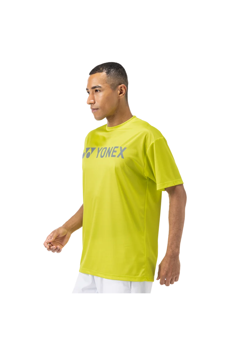 Yonex YM0046 Practice Unisex Crew Neck T-Shirt (Lime Yellow)