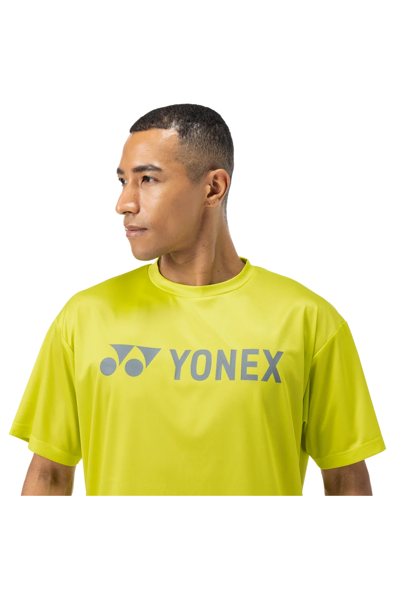 Yonex YM0046 Practice Unisex Crew Neck T-Shirt (Lime Yellow)