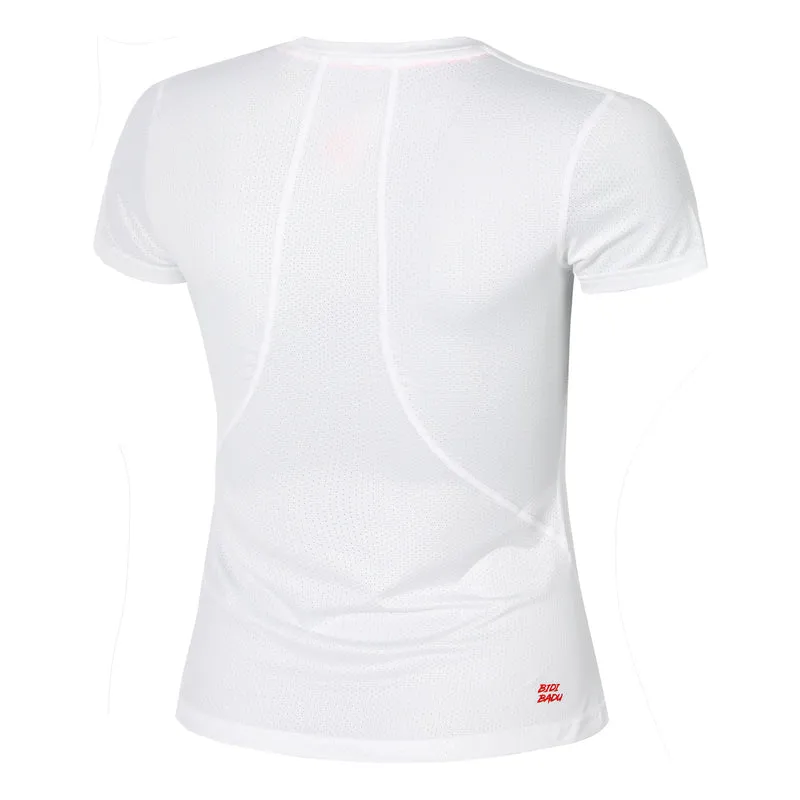 Eve ÖTV Tech Roundneck T-Shirt Mädchen - weiß,
