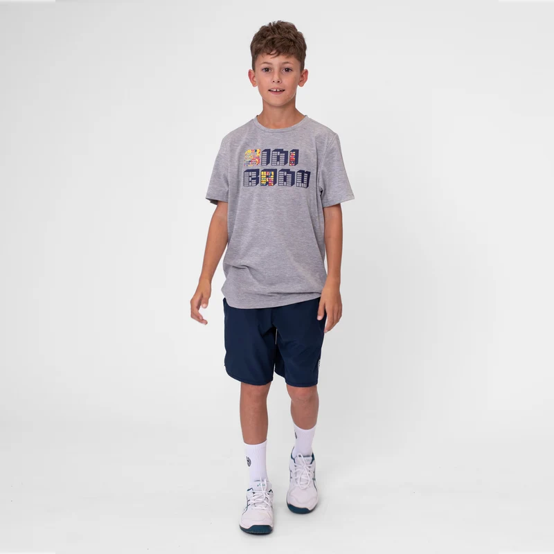 Wild Arts Chill T-Shirt Jungen - grau, mehrfarbig