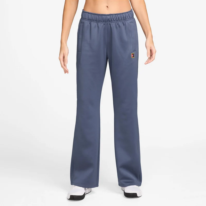 Court Mid Rise Polyknit Heritage Trainingshose Damen-Blaugrau