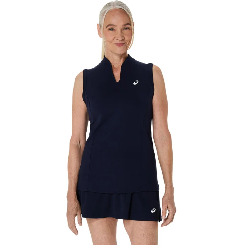 Court Tank-Top Damen-dunkelblau