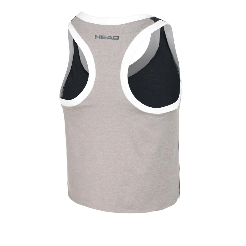 Play Crop Tank-Top Damen-Dunkelblau,Weiß