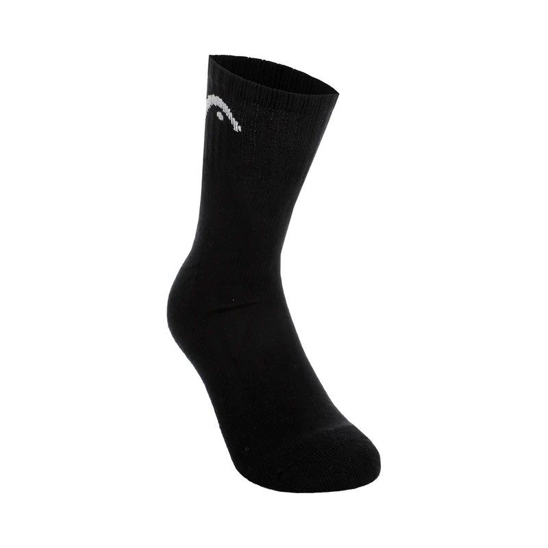 Short Crew Tennissocken 3er Pack Unisex - schwarz,