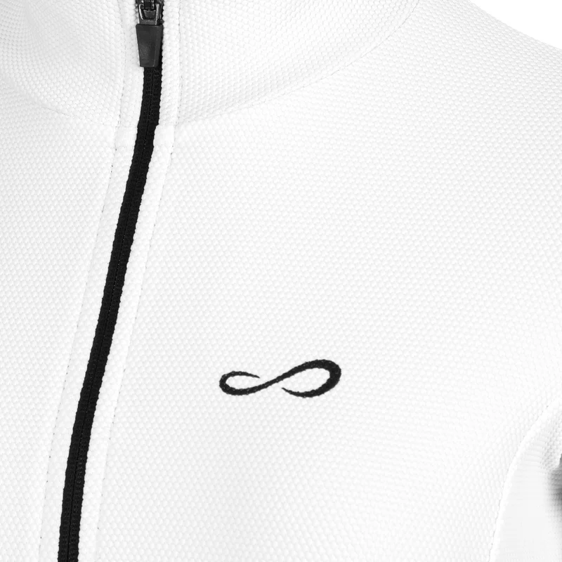 Lithe Trainingsjacke Damen - weiß,
