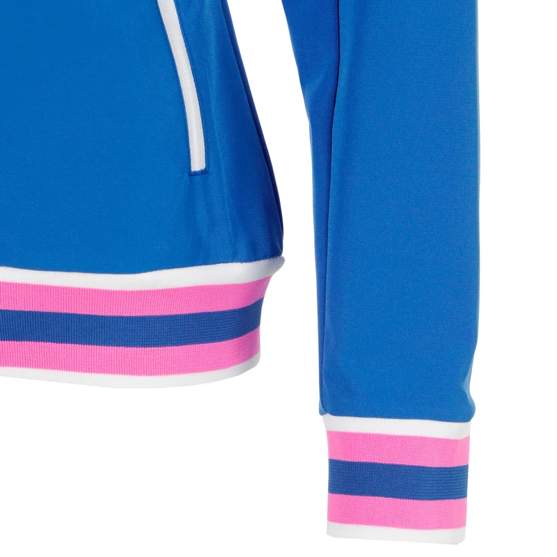 Tipping Trainingsjacke Damen - blau, weiß