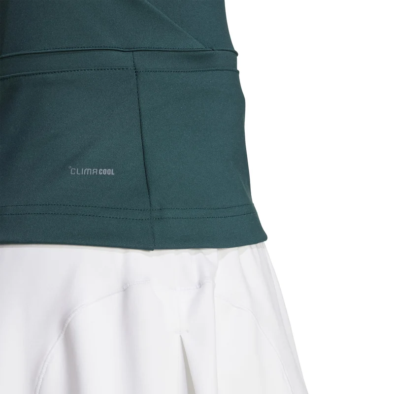 Y- Midi Tank-Top Damen - dunkelgrün