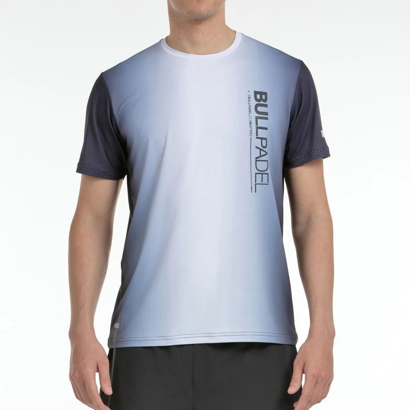 Muros T-Shirt Herren-Weiß,Dunkelgrau