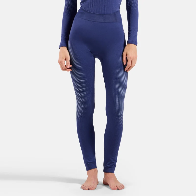 Performance Warm Eco Big Logo Bottom Long Tight Damen-blau