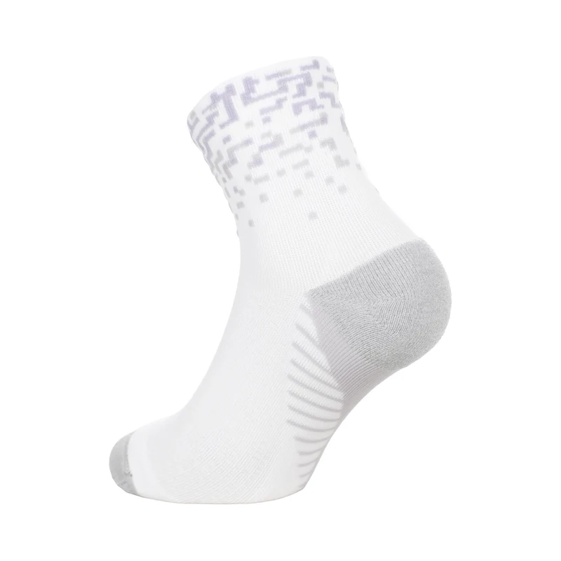 Performance Quarter Laufsocken Unisex - weiß, lila