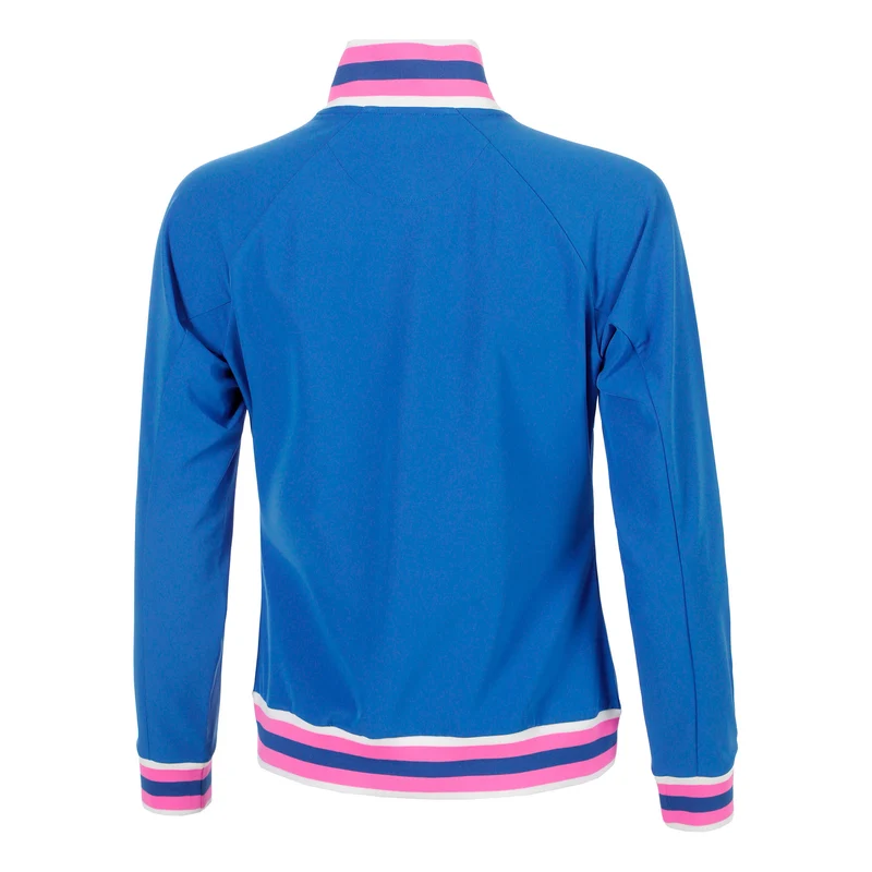 Tipping Trainingsjacke Damen - blau, weiß