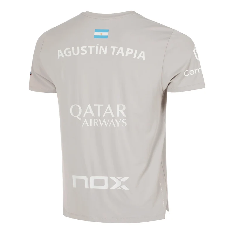 Agustin Tapia T-Shirt Herren - grau