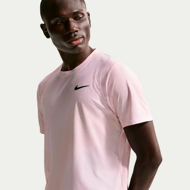 Court Dri-Fit Advantage Slam T-Shirt Herren - pink, altrosa