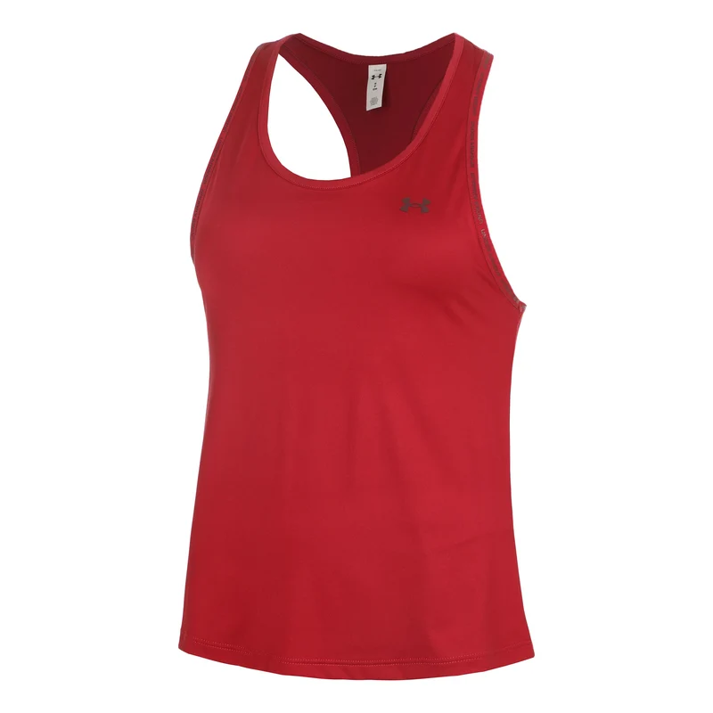 Tech Knockout Tank-Top Damen - rot, dunkelrot
