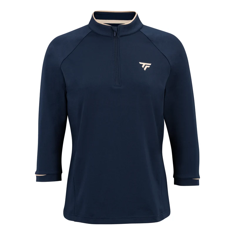Thermozip 3/4 Longsleeve Damen - dunkelblau