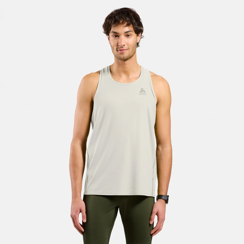 Zeroweight Chill-Tec Laufshirt Herren-creme